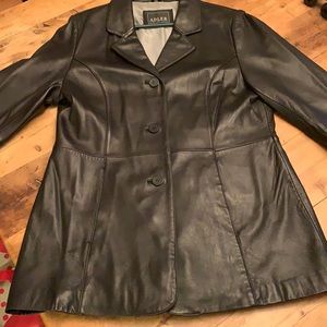 Women’s Genuine Black Leather Jacket